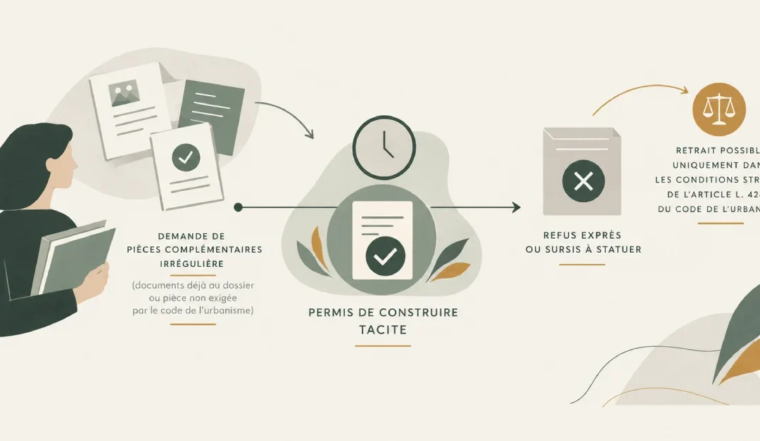 Illustration permis de construire tacite Urbanisme